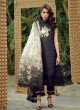 Black Cotton Embroidered Pakistani Suit Zarquash 017 By Deepsy SC/015777