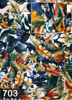 FS 703 Series Jam Cotton Floral Print Fabric Wholesale By Suryavansi Creation