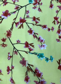 Multicolor Inayat Rayon 140 GSM Printed Fabric 407