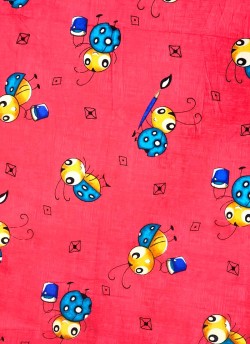 Multicolor Inayat Rayon 140 GSM Printed Fabric 417