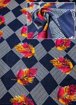Multicolor Inayat Rayon 140 GSM Printed Fabric 423