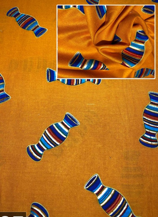 Multicolor Inayat Rayon 140 GSM Printed Fabric 427