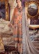 Party Wear Georgette & Net Pakistani Suits In Orange Color Rosemeen Fairy Tales 56002 By Fepic SC/015999