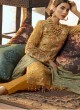 Gold Faux Georgette Party Wear Pakistani Suits Signature 36005 Set By Fepic SC/015237