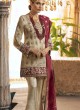 Beige Faux Georgette Party Wear Pakistani Suits Signature 36006 Set By Fepic SC/015237