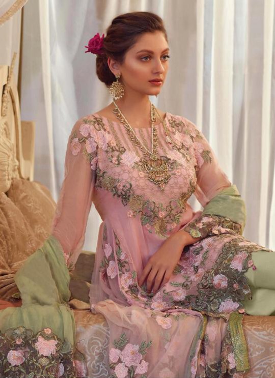 Multicolor Georgette Party Wear Pakistani Suits Rosemeen Luxury Royal 40001 By Fepic SC/015422