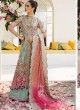 Multi Color Organza Embroidered Party Wear Pakistani Suits El Monte By Fepic SC/016236