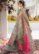 Multi Color Organza Embroidered Party Wear Pakistani Suits El Monte By Fepic SC/016236