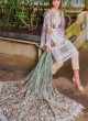 Off White Cambric Cotton Embroidered Party Wear Pakistani Suits Rosemeen Crosslawn By Fepic SC/016294