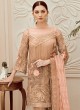 Beige Georgette Embroidered Ceremony Wear Pakistani Suits Rosemeen Riona By Fepic SC/016317