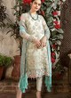Cream Georgette & Net Party Wear Pakistani Suits Rosemeen Carnival 41002 Set By Fepic SC/015203