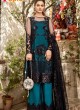 Teal Blue Georgette & Net Party Wear Pakistani Suits Rosemeen Carnival 41003 Set By Fepic SC/015203