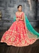 Nayab By Hotlady 4998 Gajri Shadow SilkWedding Wear Lehanga Choli