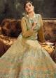 Sareena By Hotlady 7722 Golden Slub SilkWedding War Gown Style Anarkali Sareena By Hotlady 7722 Golden Slub SilkWedding War Gown Style Anarkali
