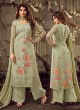 Fulkari Vol 3 By Hotlady 7181 Georgette Wedding Palazzo Suit In Green Fulkari Vol 3 By Hotlady 7181 Georgette Wedding Palazzo Suit In Green