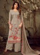 Fulkari Vol 4 By Hotlady 7181 Georgette Wedding Palazzo Suit In Beige