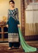 Teal Blue Georgette Mishti 2nd Edition 6121 By Hotlady SC/016816