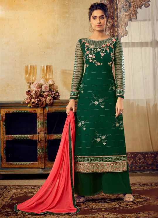 Green Georgette Mishti 2nd Edition 6124 By Hotlady SC/016819 Green Georgette Mishti 2nd Edition 6124 By Hotlady SC/016819