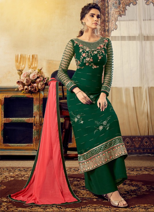 Green Georgette Mishti 2nd Edition 6124 By Hotlady SC/016819 Green Georgette Mishti 2nd Edition 6124 By Hotlady SC/016819
