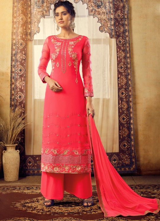 Pink Georgette Mishti 2nd Edition 6125 By Hotlady SC/016820