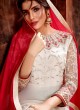 Off White Party Wear Georgette Straight Cut Suit Mishti 5125 By Hotlady SC/015920