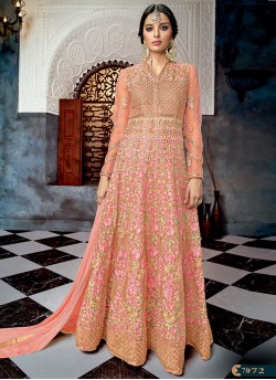 Hotlady Super Hit Floor Length Anarkali Suits Collection At Best Wholesale Price