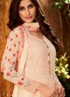 Peach Georgette Palazzo Style For Ceremony Fulkari 7174 By Hotlady SC/016353