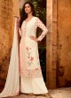 Peach Georgette Palazzo Style For Ceremony Fulkari 7174 By Hotlady SC/016353