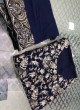 Blue Georgette Bridal Designer Suit IBRIZ IB01D By Kilruba SC/018467