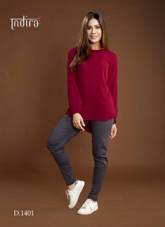 Maroon Viscose Georgette Casual Wear Indo-Western Full Set Forever 1401 By Indira Apparel SC/IA1401 Maroon Viscose Georgette Casual Wear Indo-Western Full Set Forever 1401 By Indira Apparel SC/IA1401