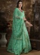 Green Organza Party Wear Girls Lehenga Girly Vol 4 By Khushbu Fashion 1095