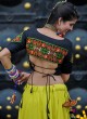 Raas Vol 1 By Khushbu Fashion 1065 Green Cotton Navratri Chaniya Choli