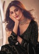 Black Georgette Eid Wear Anarkali Suit With Lehenga 122I