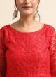 Red Net Party Wear Pakistani Salwar Suit SC-019501