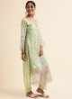 Green Faux Georgette Pakistani Suit SC-019724