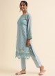 Blue Faux Georgette Pakistani Suit SC-019843