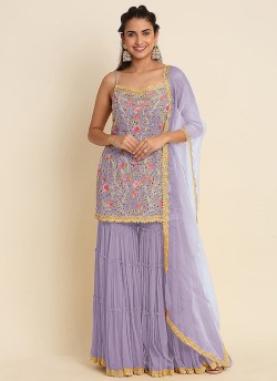 1002F to 1002I Colours By Kilruba Designer GararaSuit Collection