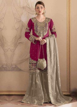 1155A to 1155F Colours By Kilruba Designer Garara Suit Collection
