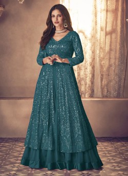 123B to 123G Colours By Kilruba Designer Skirt Kameez Collection