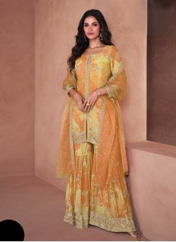 5297A Colours By Kilruba Designer Ready-made Garara Suit Collection