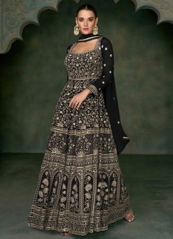 5350B to 5350D Colours By Kilruba Designer Anarkali Suits Collection
