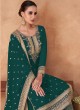 Wine Georgette Embroidered Semi-Stitched Palazzo Suit 7191C Wine Georgette Embroidered Semi-Stitched Palazzo Suit 7191C