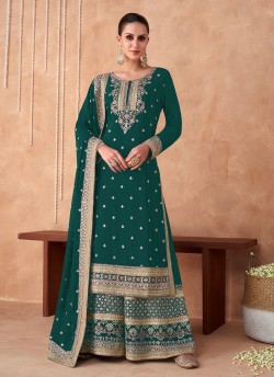 7191C Colours By Kilruba Designer Palazzo Suit Collection