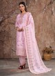 Pink Linen Cotton Resham Ready-Made Salwar Kameez K-9022 Pink Linen Cotton Resham Ready-Made Salwar Kameez K-9022