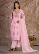 Pink Linen Cotton Resham Ready-Made Salwar Kameez K-9024 Pink Linen Cotton Resham Ready-Made Salwar Kameez K-9024