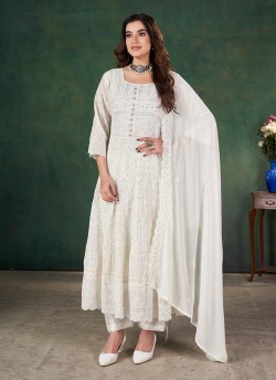 9035A to 9035C Colours By Kilruba Designer Skirt Kameez Collection