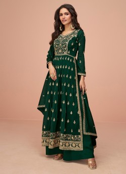 9691A to 9691DColours By Kilruba Designer Alia Cut Suit Collection