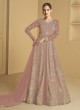 Pieach Georgette Embroidered Semi-Stitched Anarkali Suit 9973E Pieach Georgette Embroidered Semi-Stitched Anarkali Suit 9973E