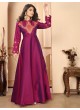 Purple Silk Readymade Gown | Heavy Embroidery ARMANI VOL-1 51061 Purple Silk Readymade Gown | Heavy Embroidery ARMANI VOL-1 51061