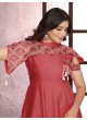 Rose Pink Silk Readymade Gown | Heavy Embroidery ARMANI VOL-2 51065